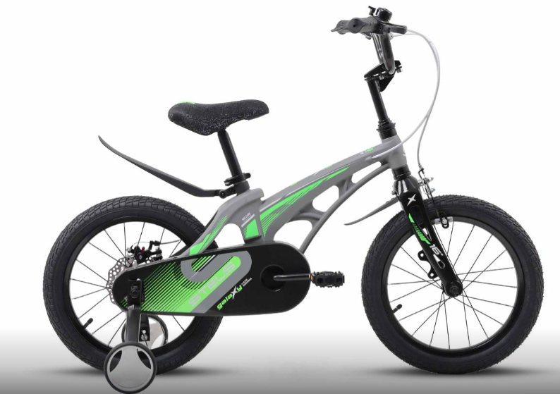Велосипед детский 16 Stels Galaxy V010 серый 2024