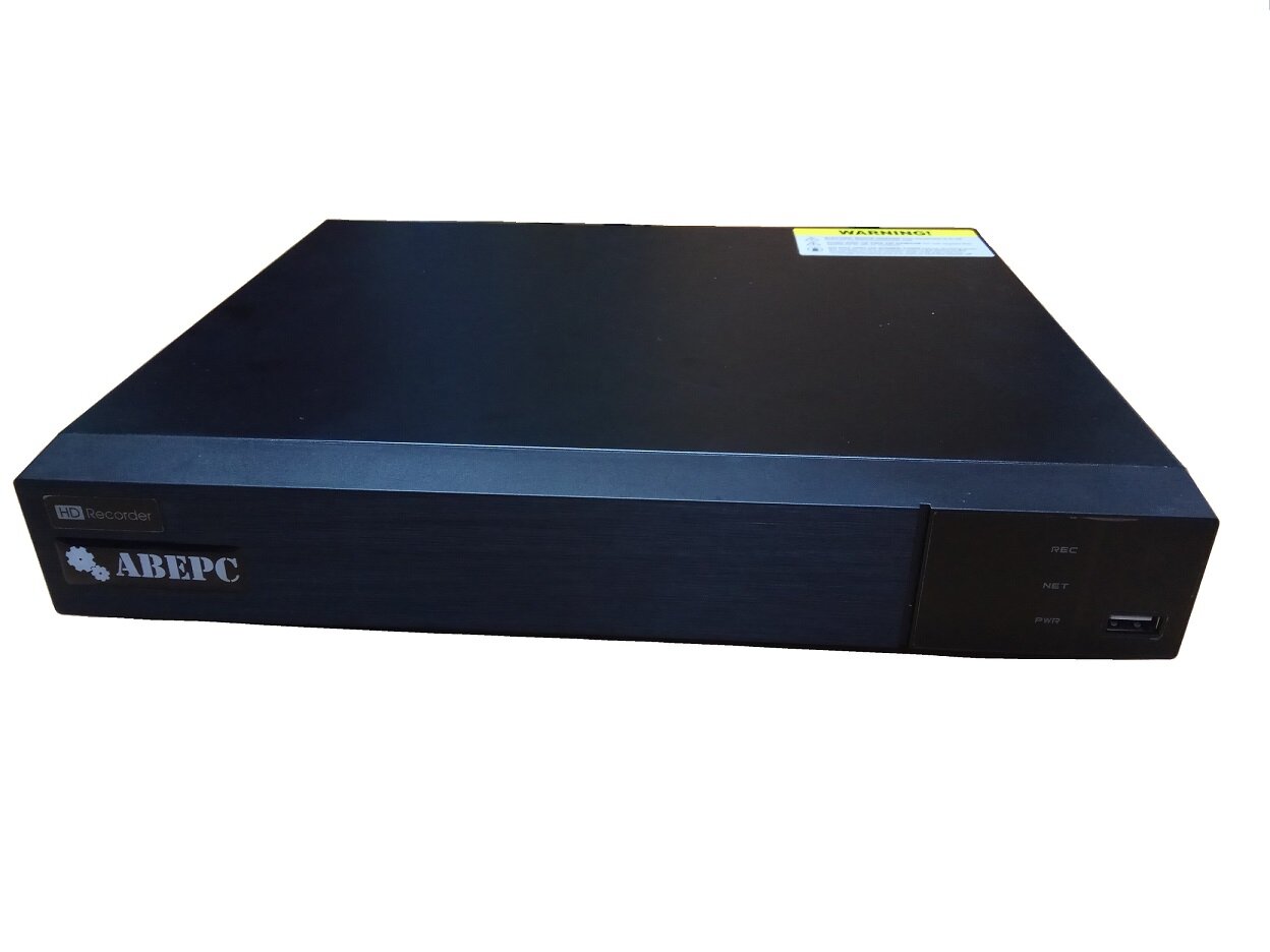 Видеорегистратор аверс AV-DHR1408-8-PRO гибридный 8 видео и 8 аудио каналов