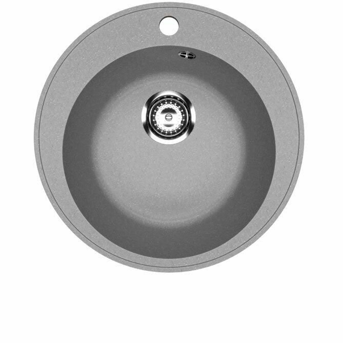 Мойка для кухни врезная SURAGRAN STANDART ST-4700 цвет светло-серый