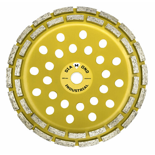 Чашка алмазная зачистная двухрядная 230 мм Diamond Industrial 3457₽