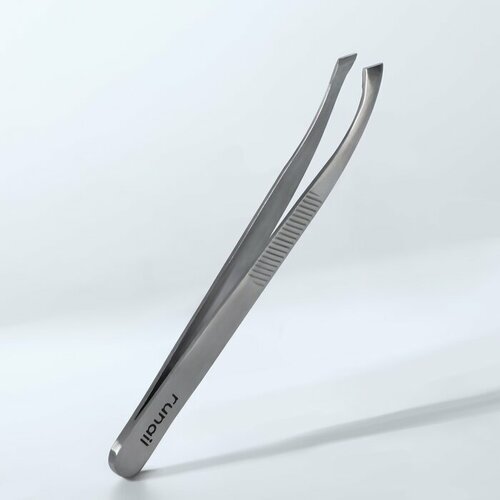 Пинцет загнутый широкий 83 см цвет серебристый RU-0617 522₽