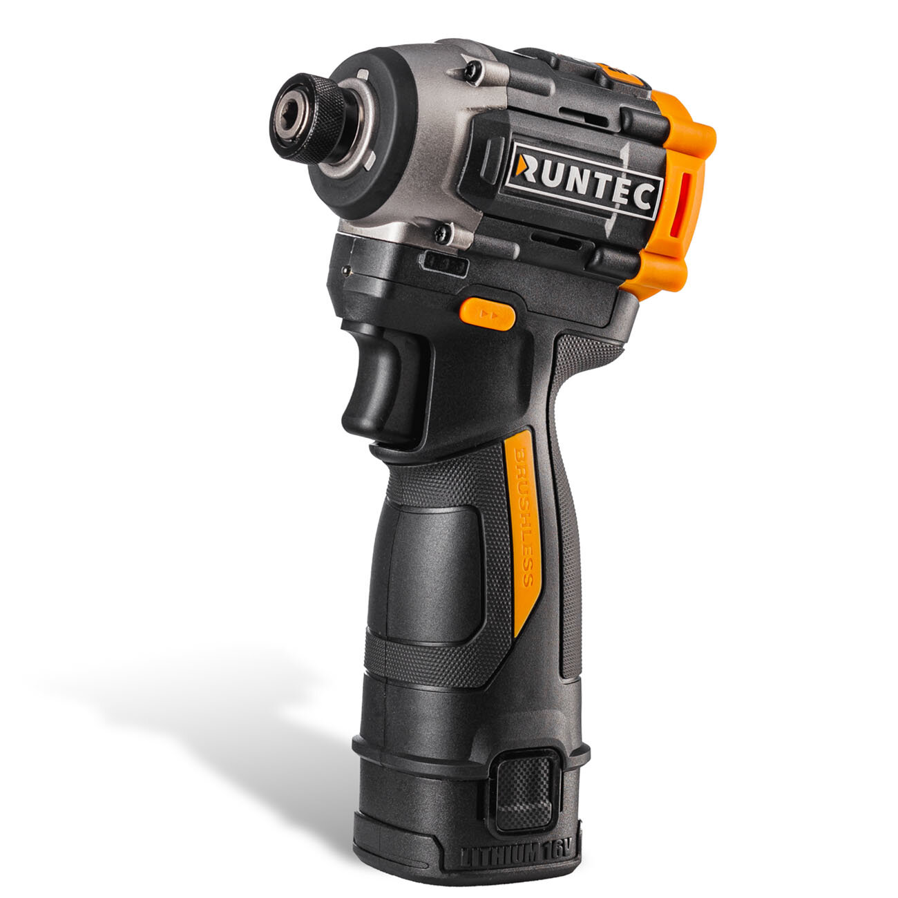 Гайковерты RUNTEC RT-ED133 Винтоверт ударный аккумуляторный RUNTEC PRO 1/4, 16В, 2-2Ач, 150Нм