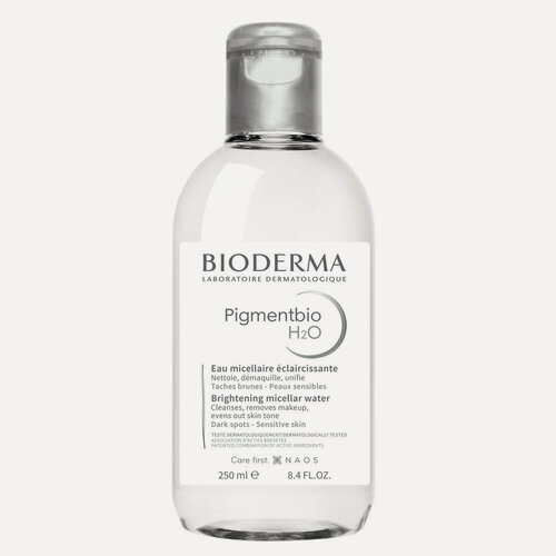 Изображение товара Bioderma Pigmentbio Осветляющая и очищающая мицеллярная вода Н2О 250 мл