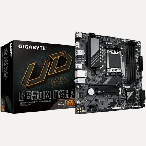 Изображение товара Материнская плата Gigabyte B650M D3HP (AM5, mATX)