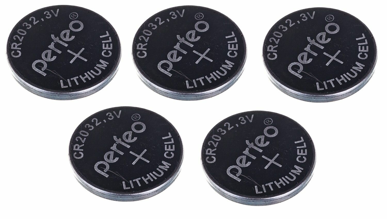 Perfeo Батарейка литиевая CR2032 Lithium Cell, 5 шт