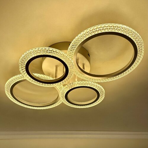 Свет Столицы Люстра потолочная светодиодная с пультом, 72 Вт