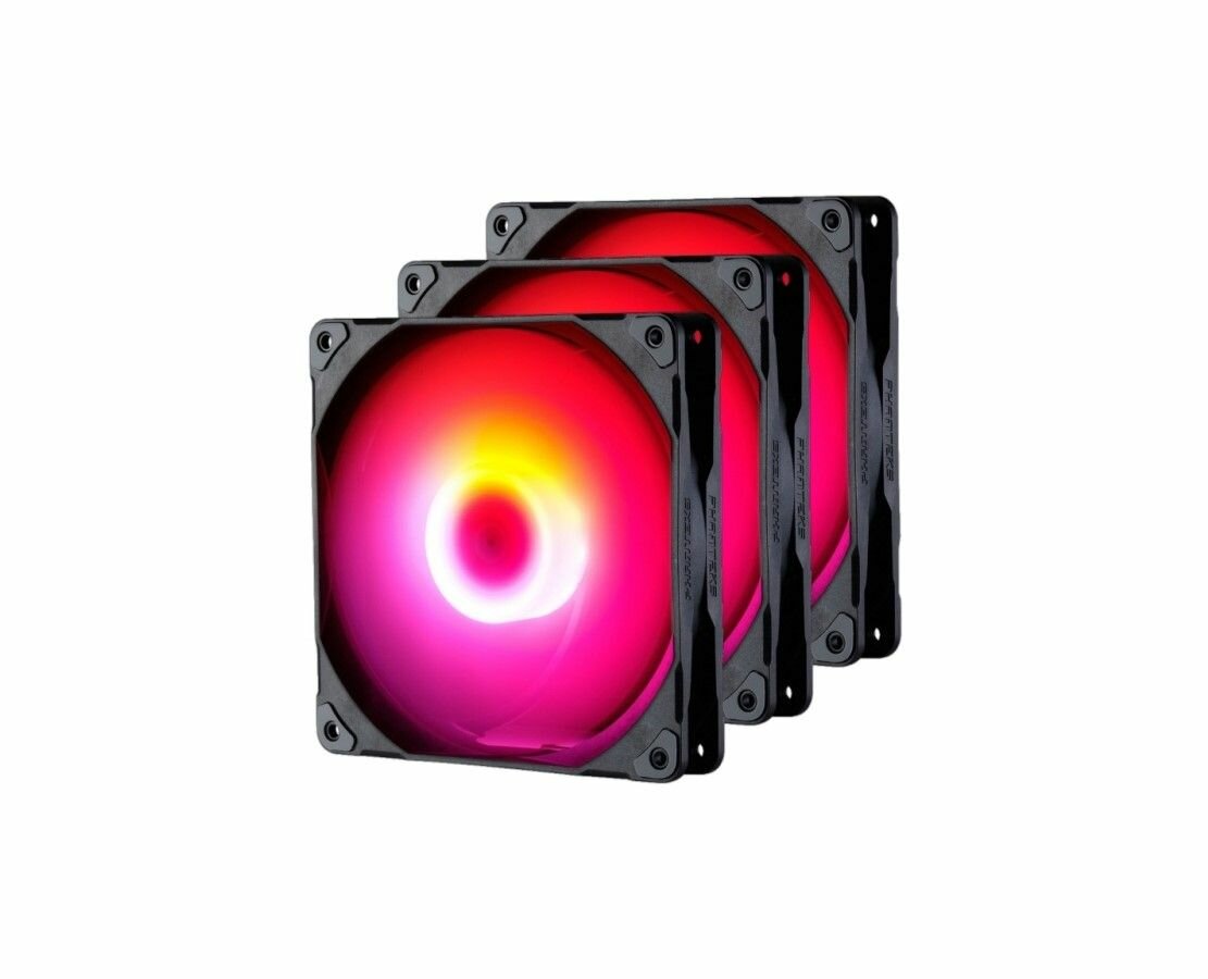 Комплект вентиляторов (3шт.) PHANTEKS M25 DRGB Black 140x140x25мм.