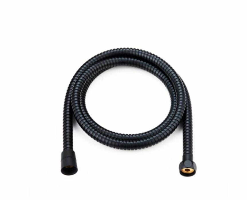 Душевой шланг металлический черный. арт. BMSH16 ESKO