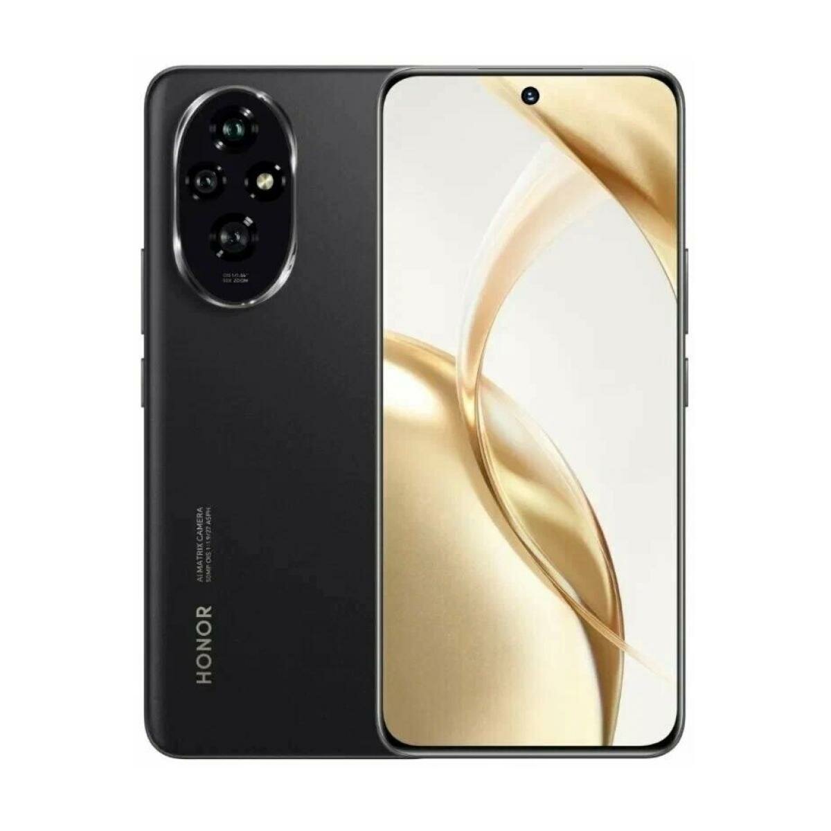 Смартфон HONOR 200 12/512 ГБ Global для РФ Dual: nano SIM + eSIM black