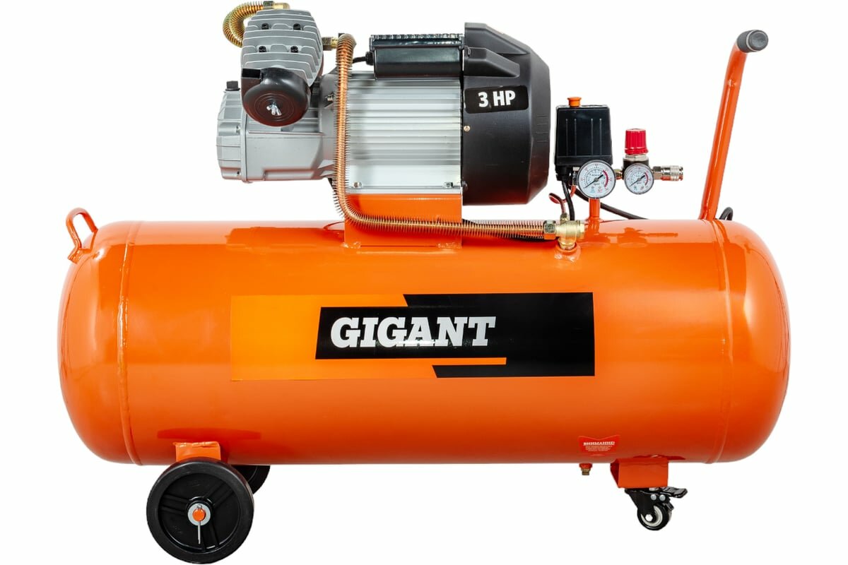 фото Поршневой масляный компрессор Gigant 2.2 кВт, 100 л V2200/100