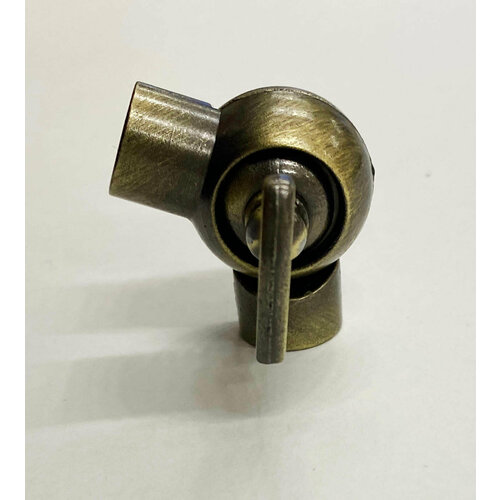 Поворотный механизм для настольной лампы или торшера поворотник с барашком цвет бронзовый 800₽