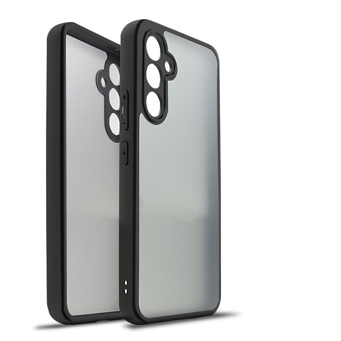 Чехол Creative Case для Samsung S23 FE (Самсунг С23 ФЕ) противоударный, черный — фото 1