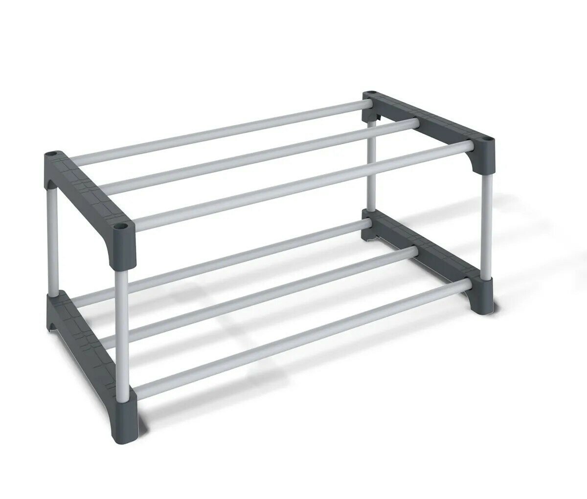 Полка обувная SHEFFILTON SHT-SR3-P серый