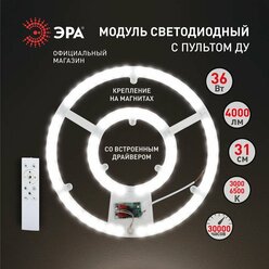 Светодиодный модуль ЭРА "SPB-6", белый, универсальный, с пультом