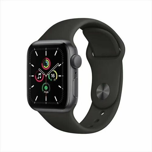 Умные часы Apple Watch Series SE 44mm Case with Sport Band Серый цвет 24720₽