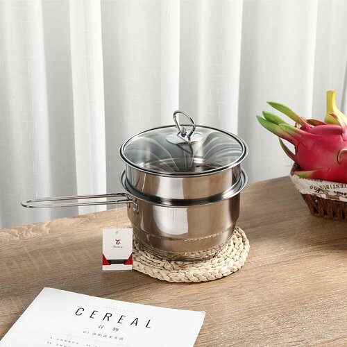 Пароварка для индукции - 2 литра из нержавеющей стали 1156₽