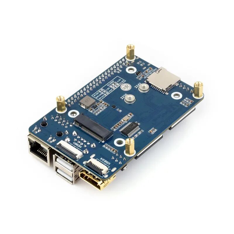 Mini Base Board A/B/C Designed for Raspberry Pi Compute Module, CM4-IO-BASE, Mini Base Board A — фото 1