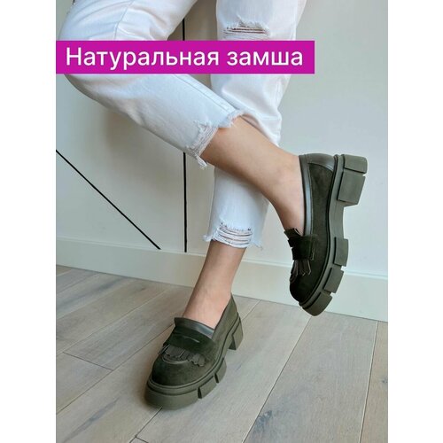 фото Туфли reversal, размер 39, хаки