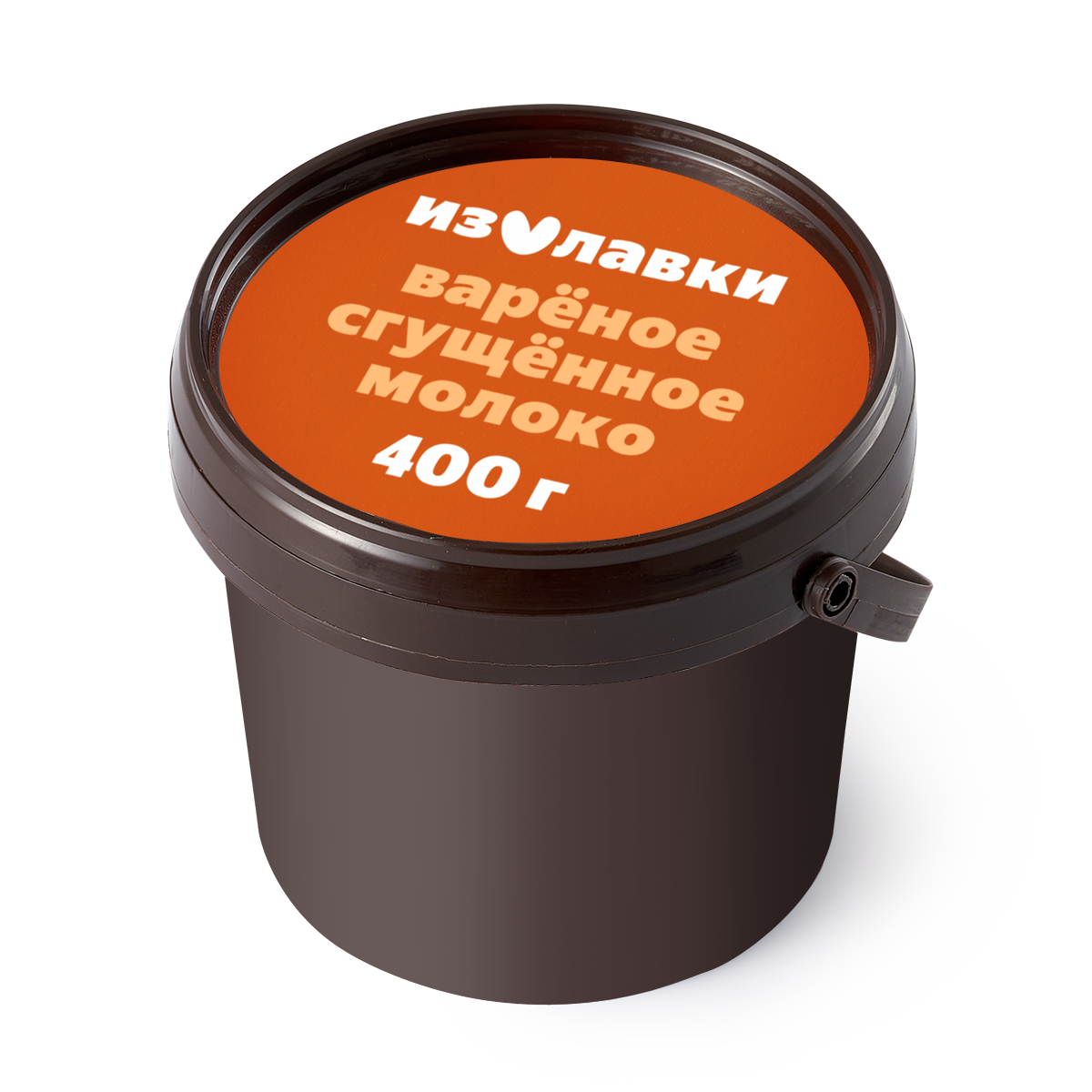 Вареное сгущенное молоко Из Лавки, пластиковая банка, ГОСТ, 400 г