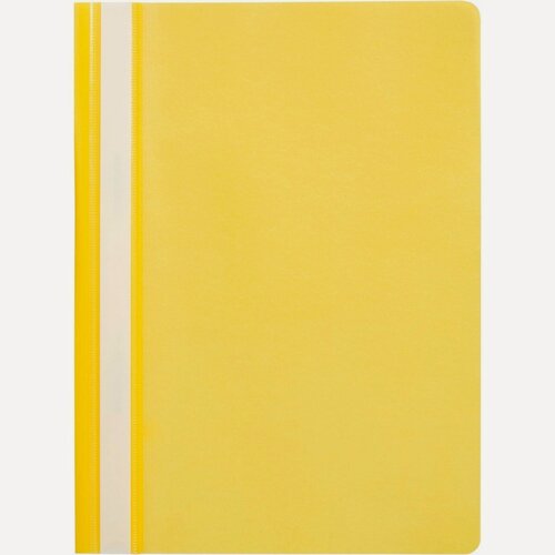 Изображение товара Папка-скоросшиватель Attache Economy (А4, до 100л, пластик, 0.11мм) желтая, 10шт, 50 уп.