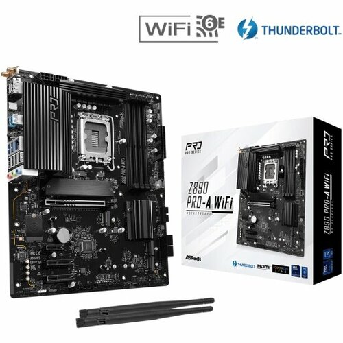 Материнская плата Asrock Z890 PRO-A WIFI LGA1851 ATX 34000₽