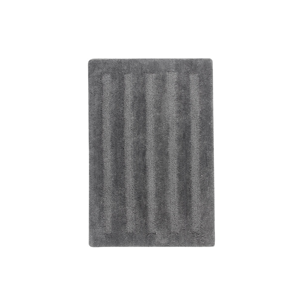 Коврик для ванной комнаты DARK GREY из микрофибры 50х80 см FOR-MCF-8050DG