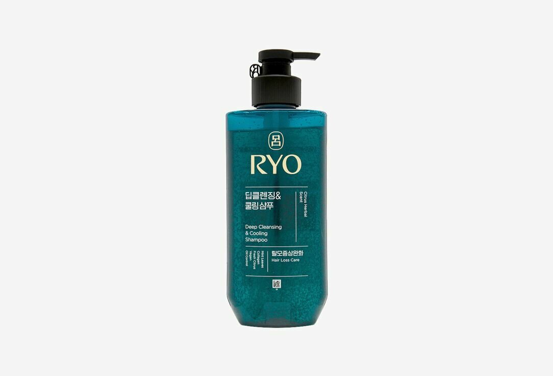 Глубоко очищающий шампунь для волос RYO Deep Cleansing & Cooling Shampoo 480 мл