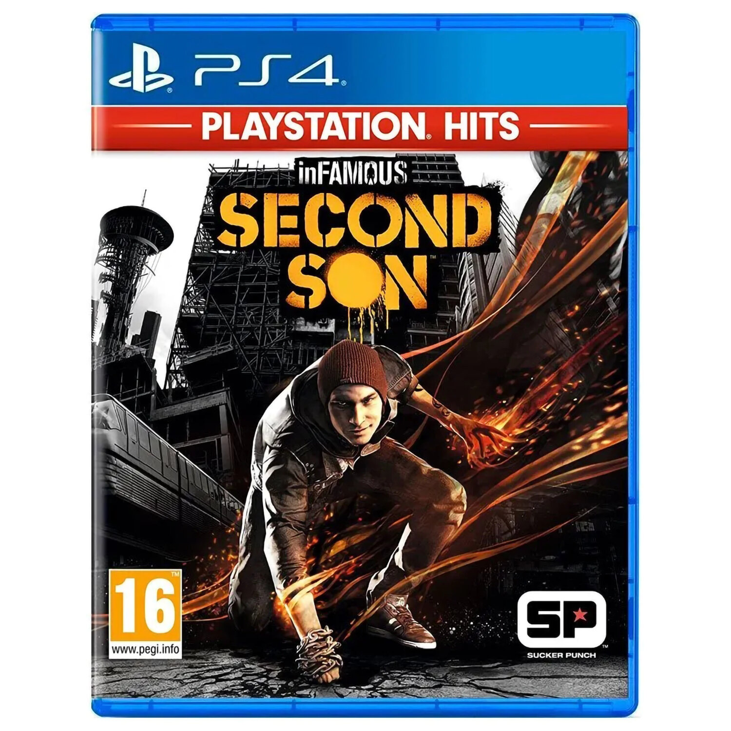 Игра для PS4: inFAMOUS: Второй сын. (Хиты PlayStation) (Русская версия)