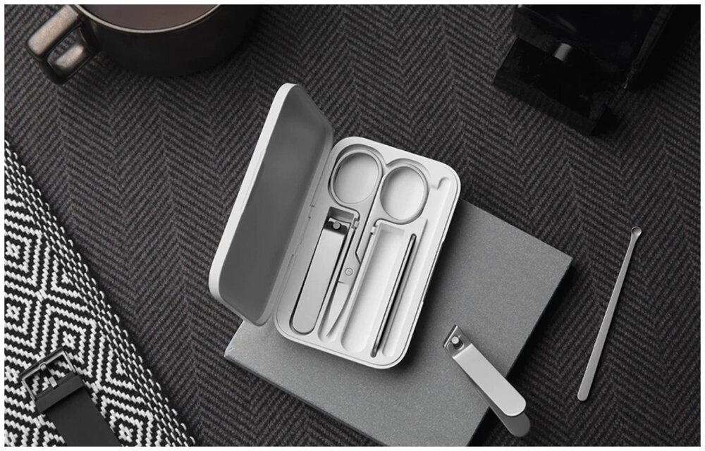 Набор для маникюра Xiaomi Nail, 5 в 1, для маникюра и педикюра