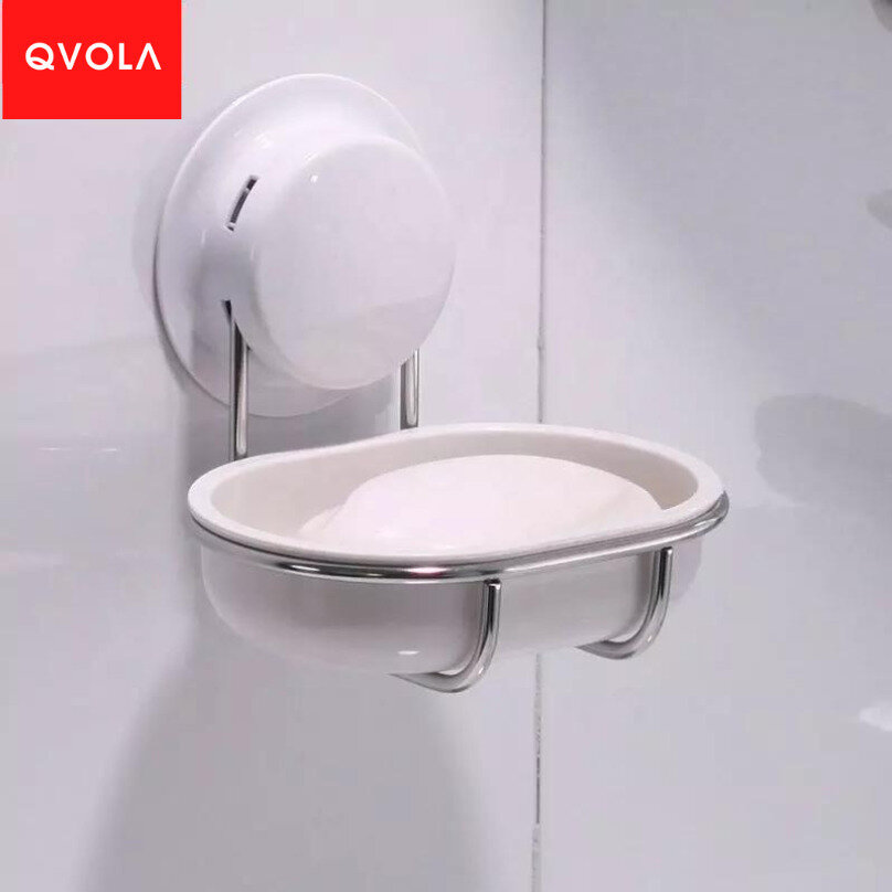 Мыльница настенная подвесная без сверления для ванной и кухни