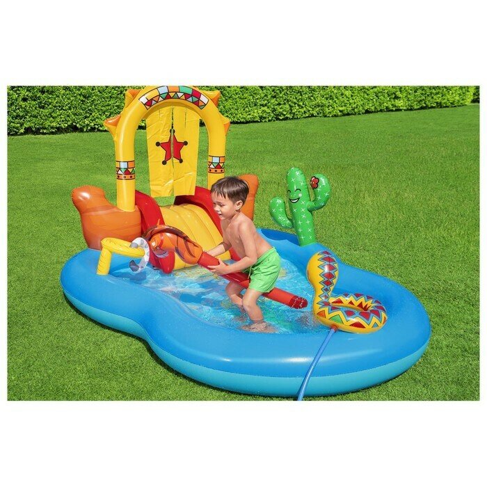 Игровой центр Bestway Wild West 264х188х140 см — фото 1