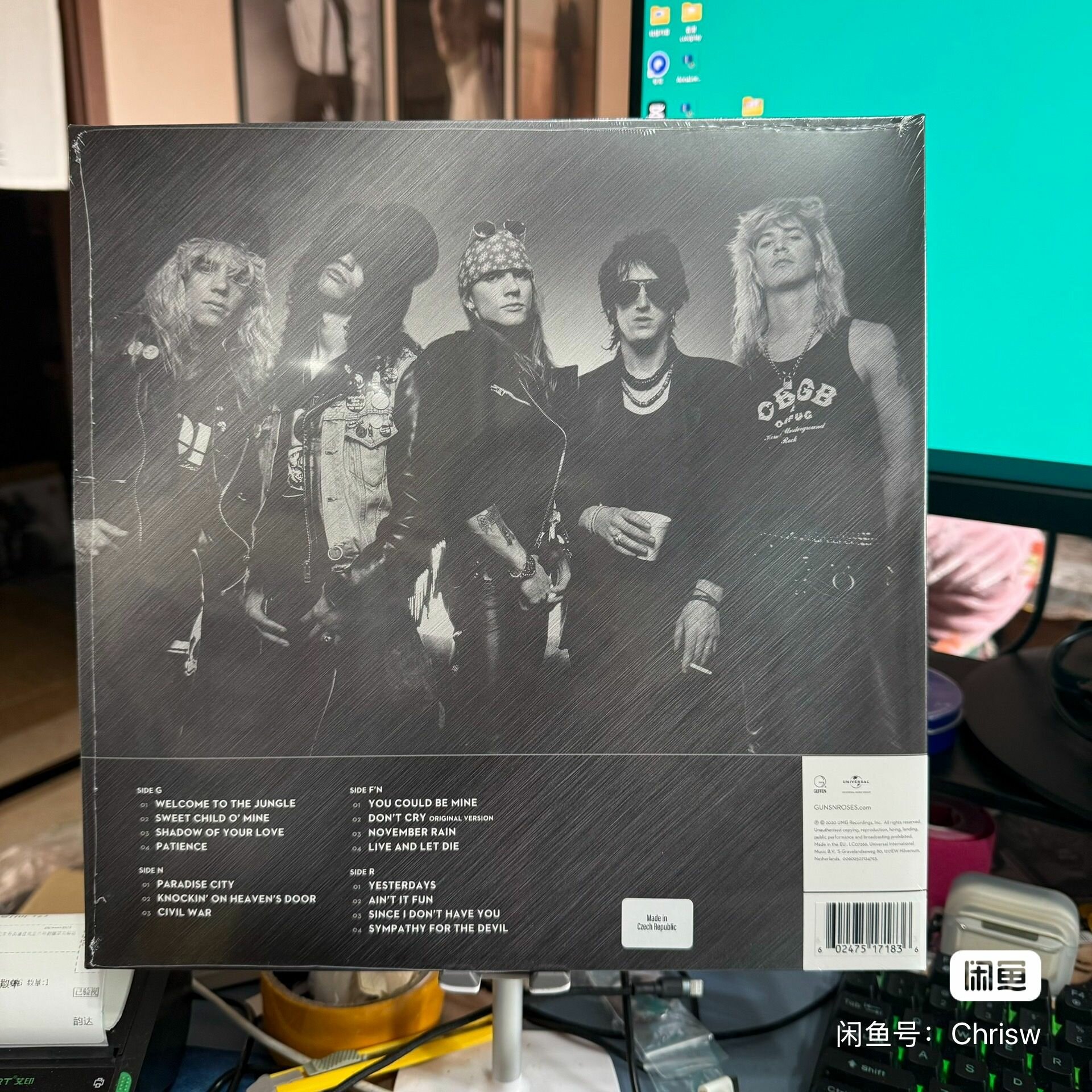 Виниловая Пластинка Guns N' Roses - Greatest Hits 2 x Vinyl, LP, Compilation, Limited, red and black splash