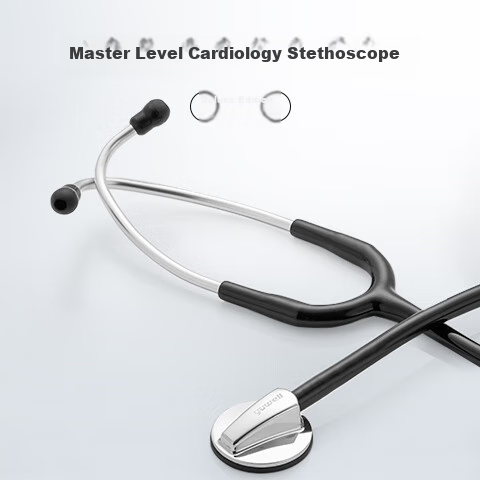 Yuwell Home And Professional Medical Stethoscope for Adults And Children Can Listen to Heart Lung And Breathing Sounds Thickened Double Tube Type B Yuexiang Version