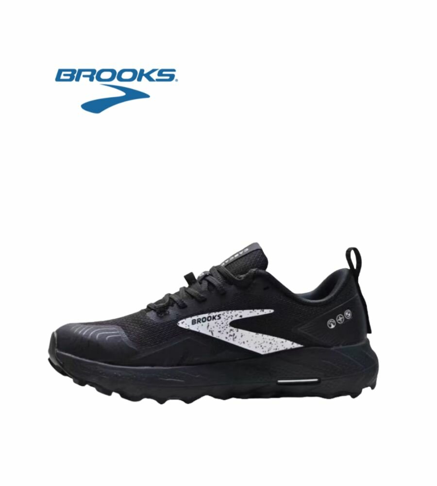 Кроссовки Brooks Cascadia 10, полнота F, размер 38.5EU, черный