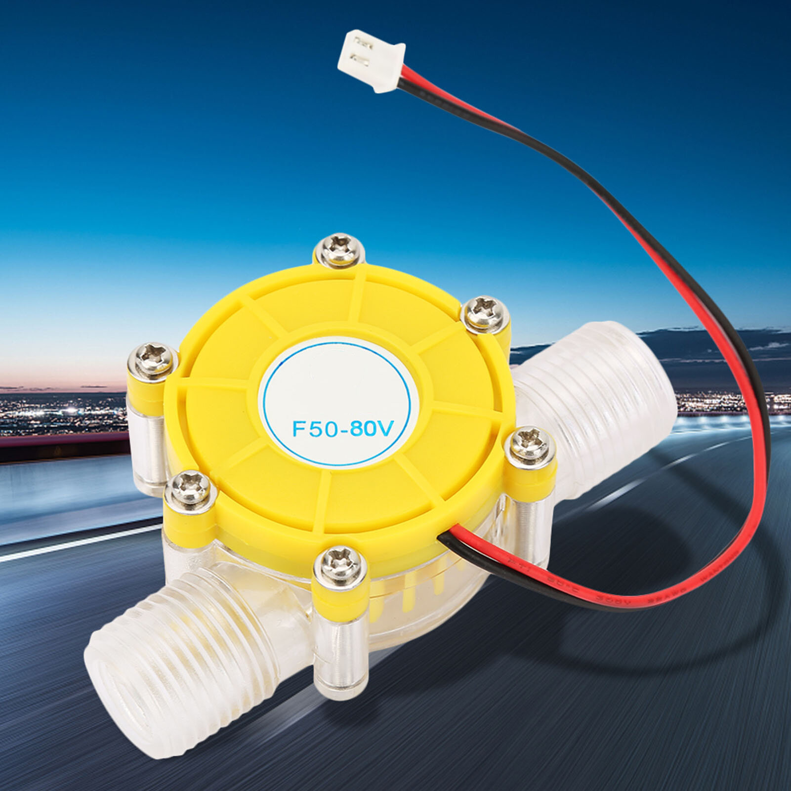 F50 Micro hydro DC Water Flow Pump Turbine Hydroelectric Power Energy Generator(80V) — фото 1