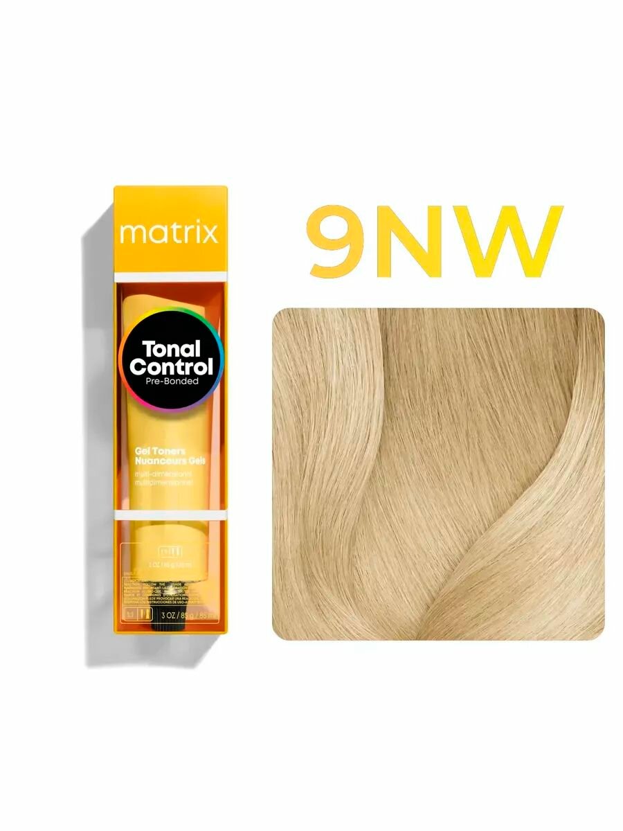 Matrix Tonal Control 9NW - Тонер гелевый с кислым pH 90 мл
