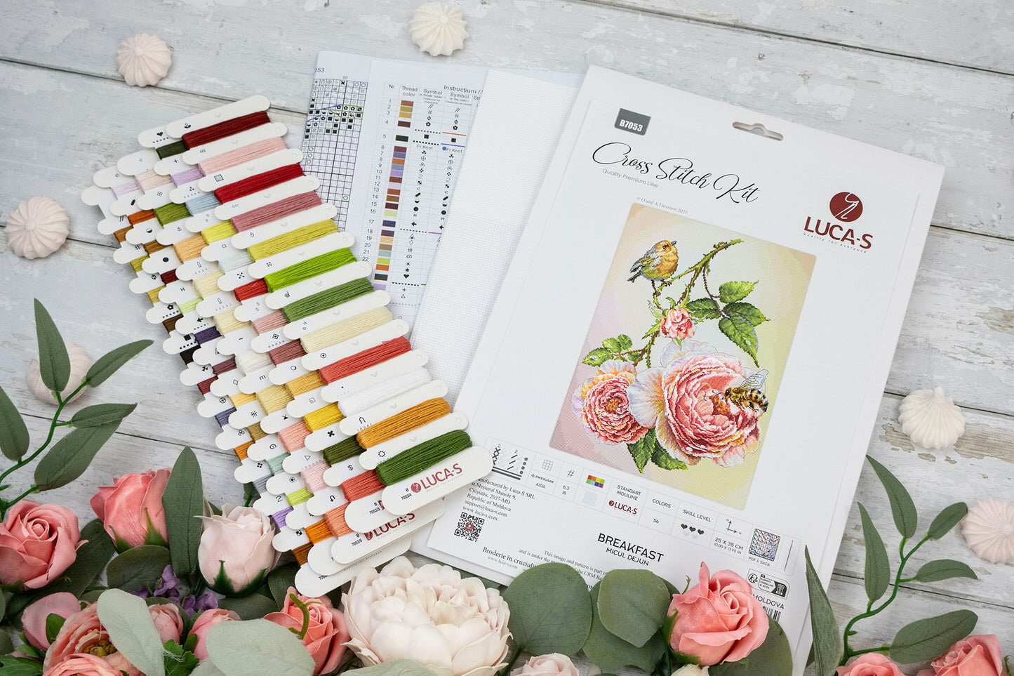 Набор для вышивания Luca-S B7053 Breakfast — фото 1