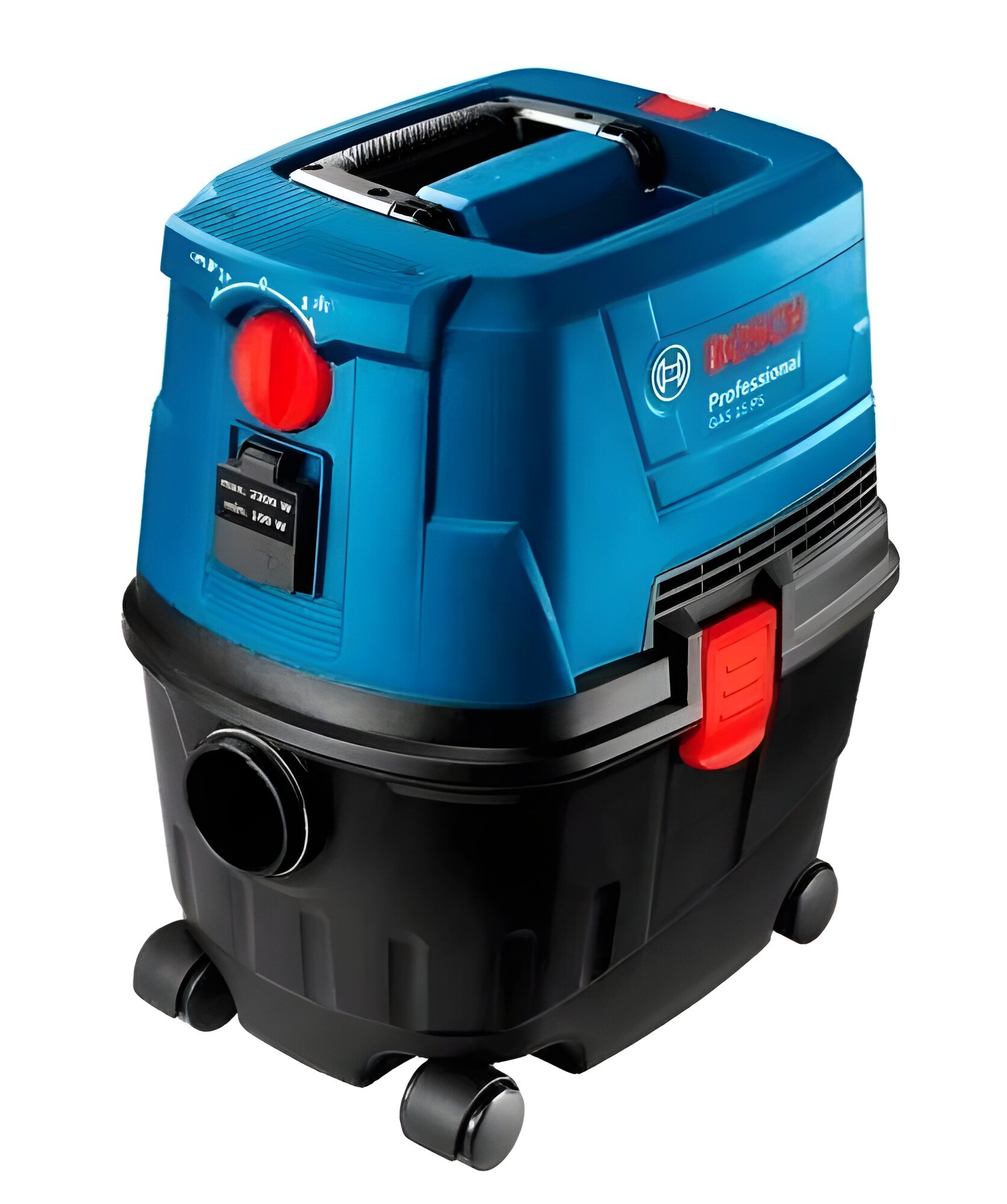 Bosch GAS 15 PS 1100Вт (уборка: сухая/влажная) синий