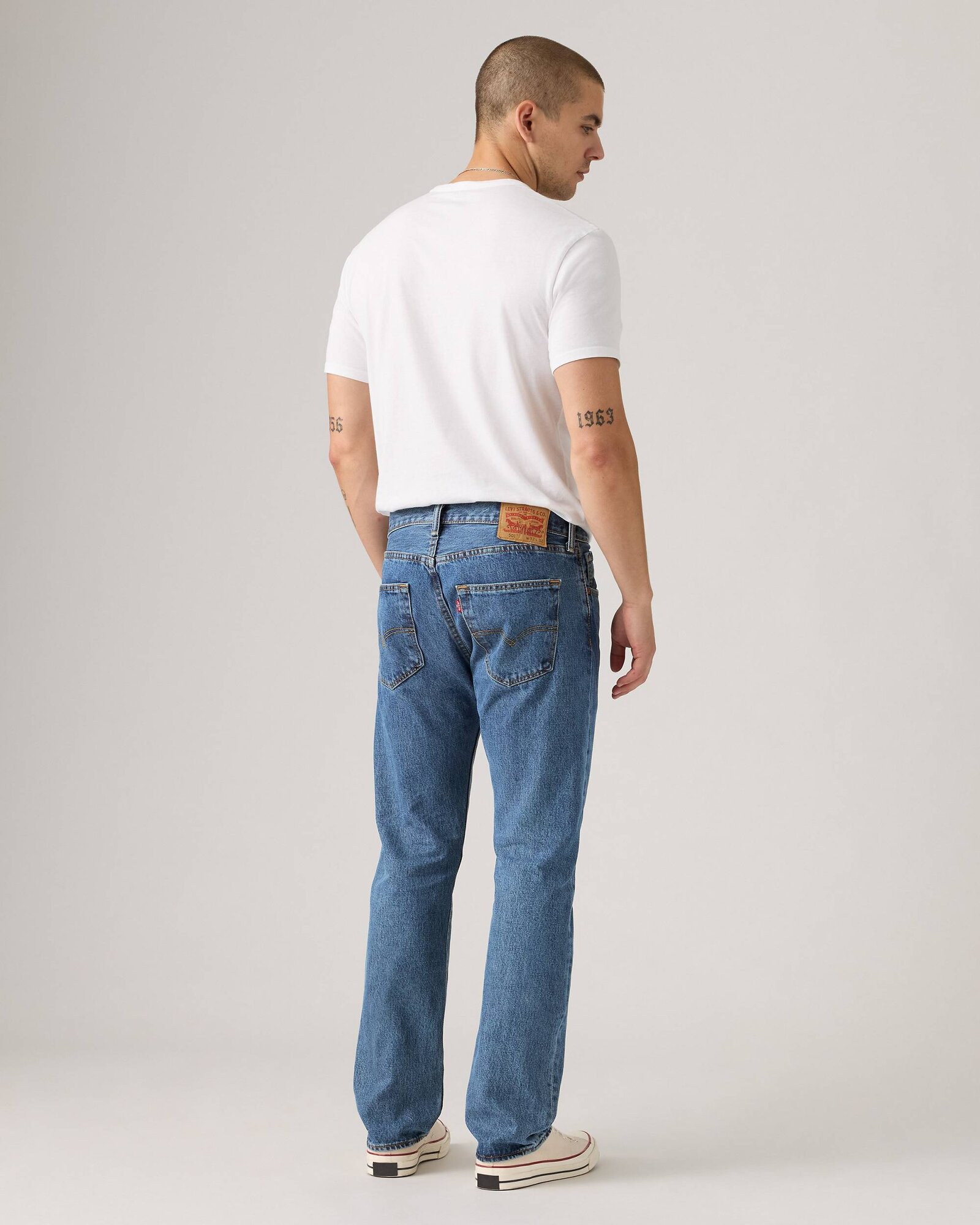 Джинсы классические Levi's Men 501 Original, размер 36/32 JEAN, синий — фото 1