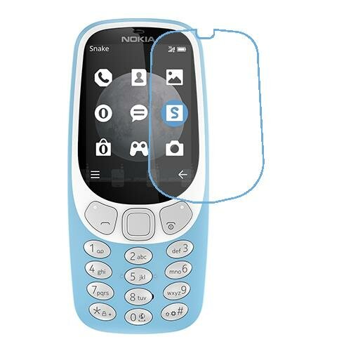 Скрин Мобайл защитный экран для Nokia 3310 3G из нано стекло 9H