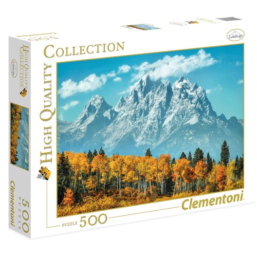 Пазл Clementoni High Quality Collection Гранд-Титон осенью. США (35034), 500 дет.
