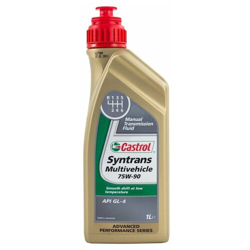 фото Трансмиссионное масло castrol syntrans multivehicle 75w-90 1 л