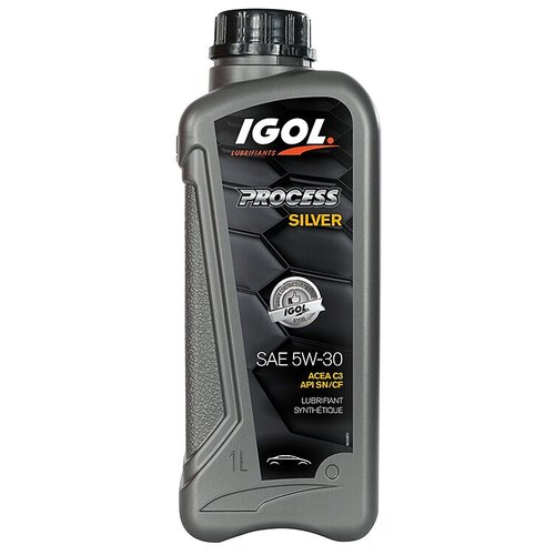 фото Синтетическое моторное масло igol process silver 5w-30 1 л