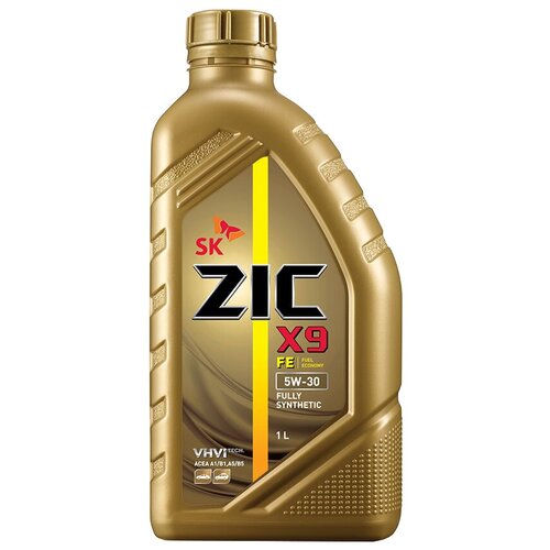 фото Zic масло моторное zic x9 fe 5w-30 синтетическое 4 л 162615