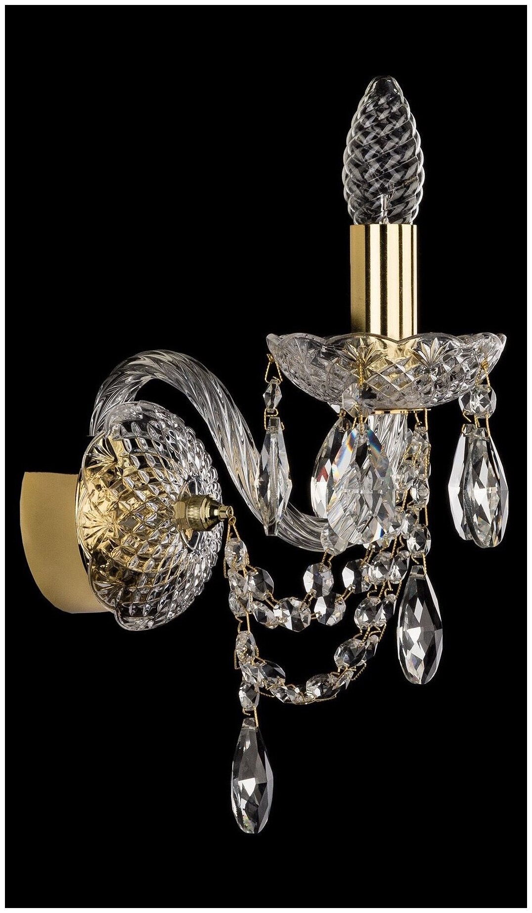 фото Настенный светильник Bohemia Art Classic 10.12.1.141.Gd.Sp, E14