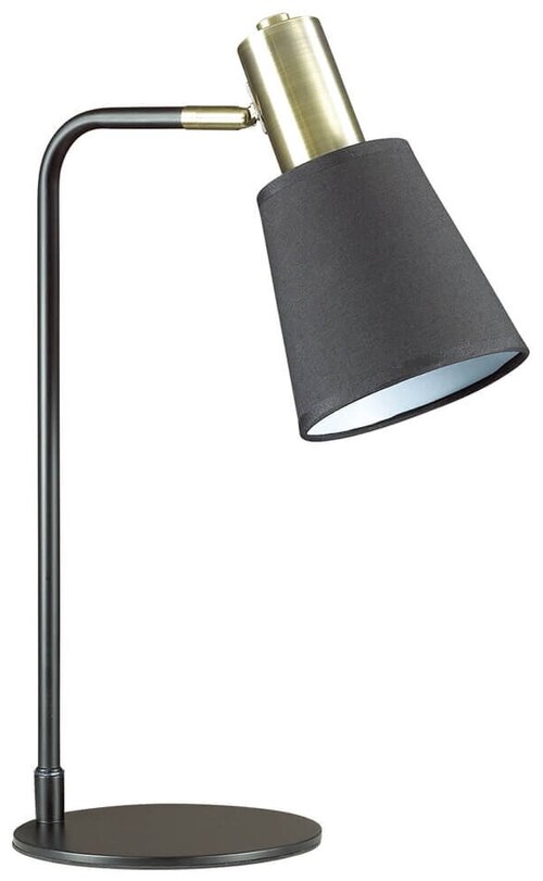 Лампа офисная Lumion Marcus 3638/1T, E14, 60 Вт, черный