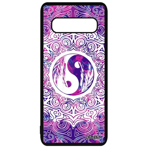 фото Чехол для мобильного galaxy s10, "инь и ян" черное и белое символ utaupia