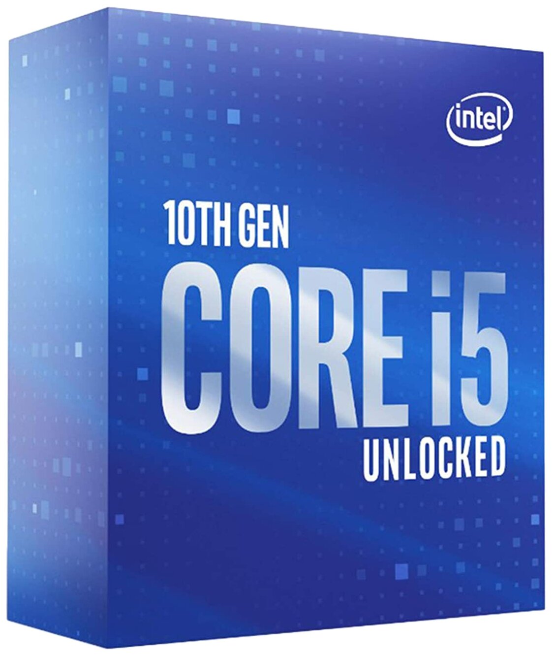 Процессор Intel Core I5-10600K BOX (6/12 ядер,4.1-4.8ГГц,DDR4-2666,UHD 630,125W)LGA1200, w/o cooler