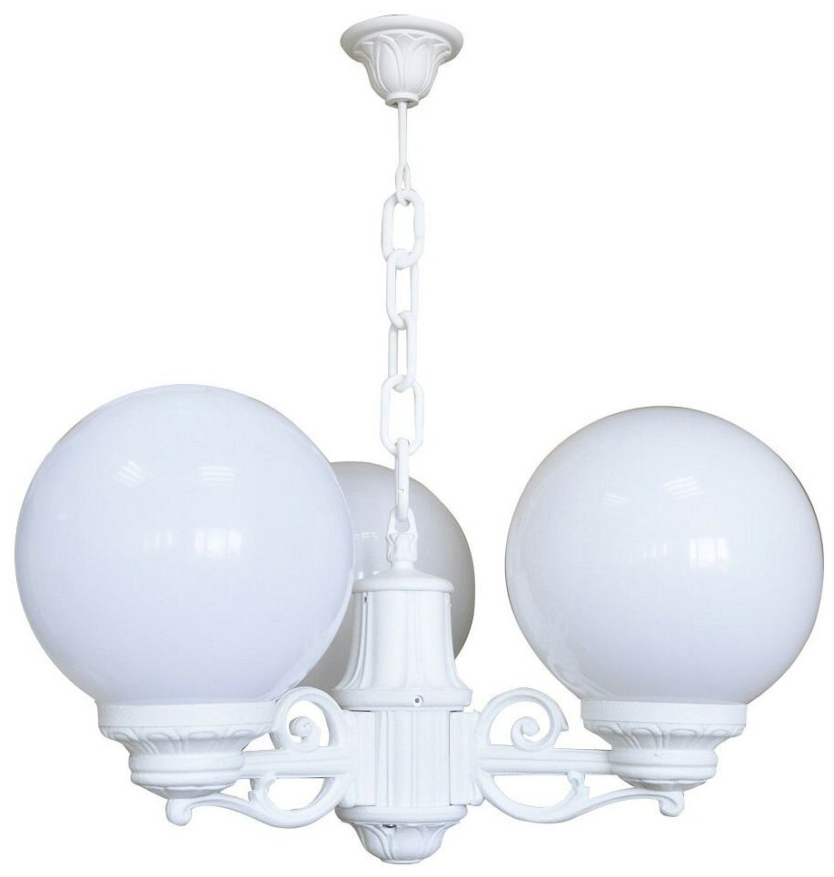 Подвесной уличный светильник FUMAGALLI SICHEM/G250 3L. G25.120.S30.WYE27, Белый и Матовый