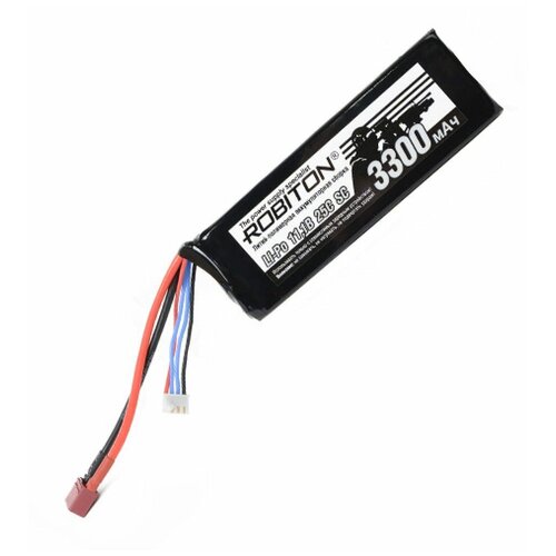 Аккумуляторная сборка ROBITON LP-STB3-3300 Lipo 11.1В 3300мАч, 1шт аккумуляторная сборка robiton lp sjb2 150 lipo 7 4в 150мач